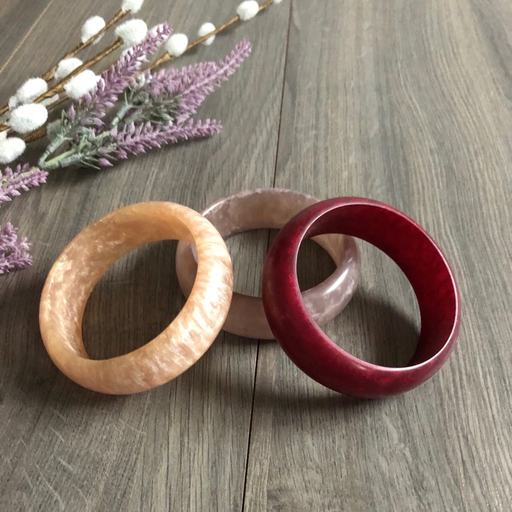 3pc Thick Bangles - Picture 5 of 6
